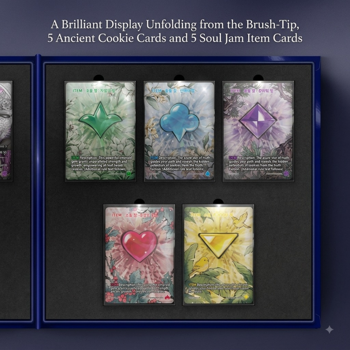 CookieRun Braverse TCG: Heuk Yo Seok Collectible Card Set - Radiant Light