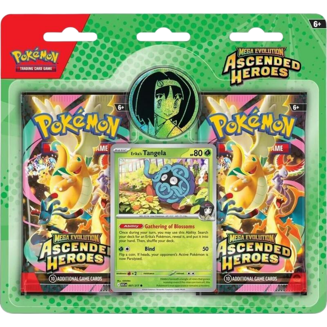 Ascended Heroes 2-Pack Blister | Gym Leader Trainer Cards