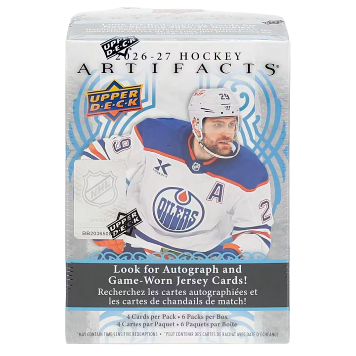 2026-27 Upper Deck Artifacts Hockey 6-Pack Blaster Box