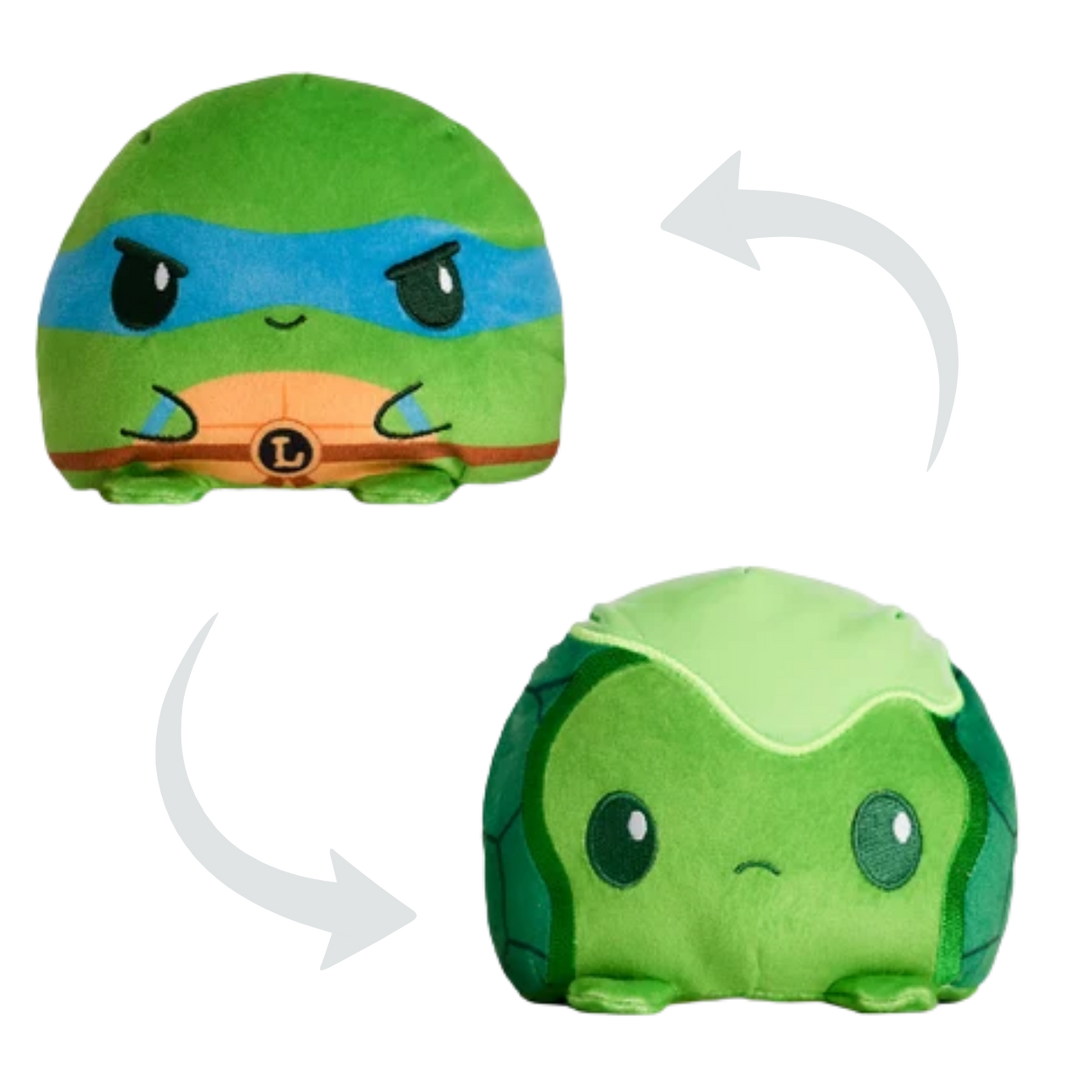 TeeTurtle x Teenage MutantNinja Turtles 4" Reversible Plushies