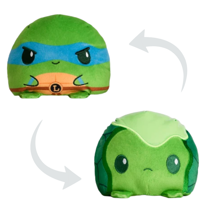 TeeTurtle x Teenage MutantNinja Turtles 4" Reversible Plushies