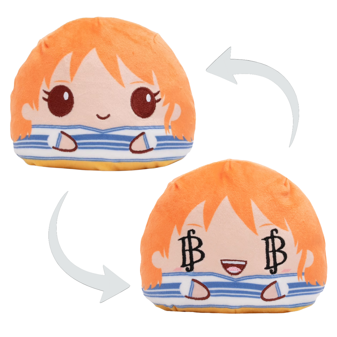 TeeTurtle x One Piece Reversible Plushies