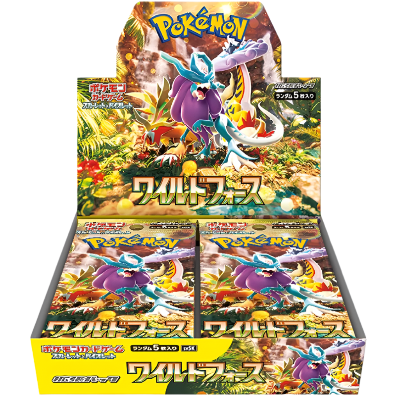 Wild Force Pokemon Booster Box (Japanese)