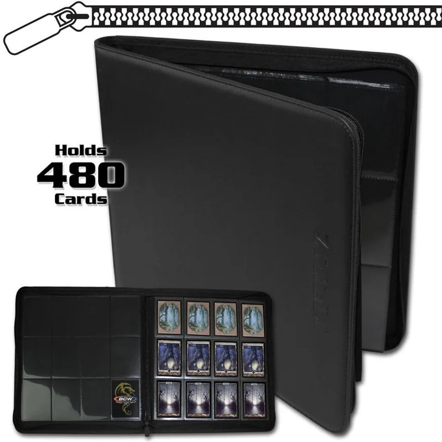 Z-Folio 12-Pocket LX Album - BCW Storage Albums