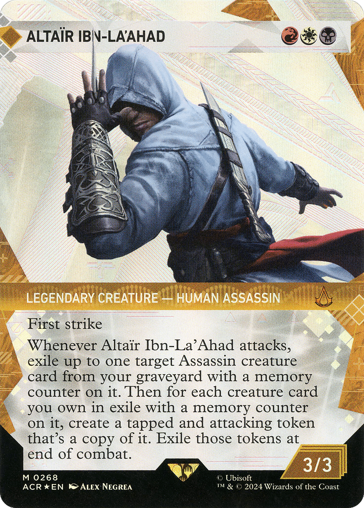 Altair Ibn-La'Ahad (Showcase) (Textured Foil) - Universes Beyond: Assassin's Creed (ACR)