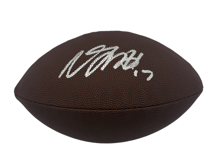 Davante Adams Autographed Wilson Football With Acrylic Case