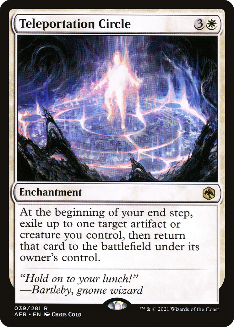 Teleportation Circle - Adventures in the Forgotten Realms (AFR)
