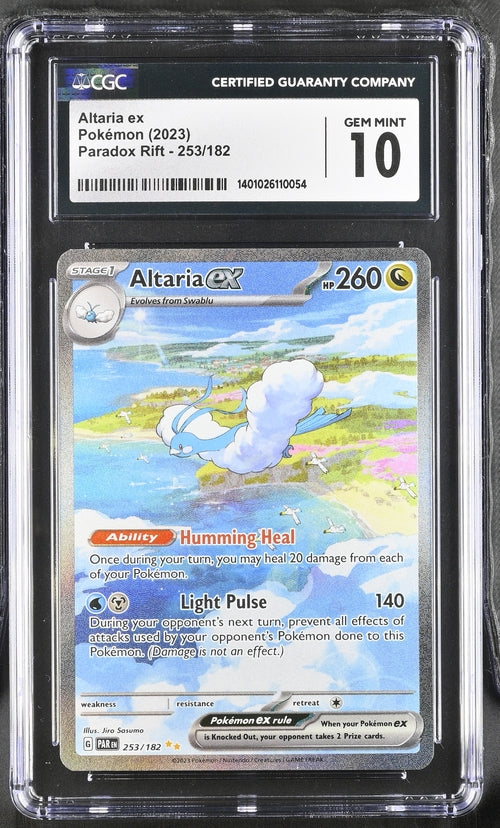 Altaria ex 253/182 Paradox Rift - 2023 Pokemon - CGC 10