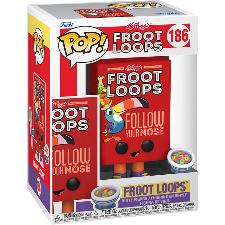 Funko Pop! Kelloggs Froot Loops Cereal Box