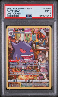 Gengar TG06/TG30 - Lost Origin - 2022 Pokémon - PSA 9