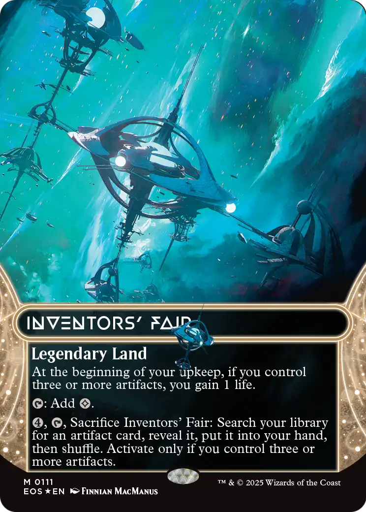 Inventors' Fair (0111) (Borderless) (Galaxy Foil)