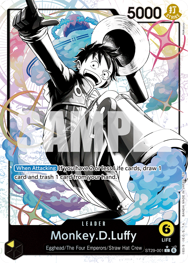 Monkey.D.Luffy (001) (Parallel) - Starter Deck 29: Egghead (ST-29)