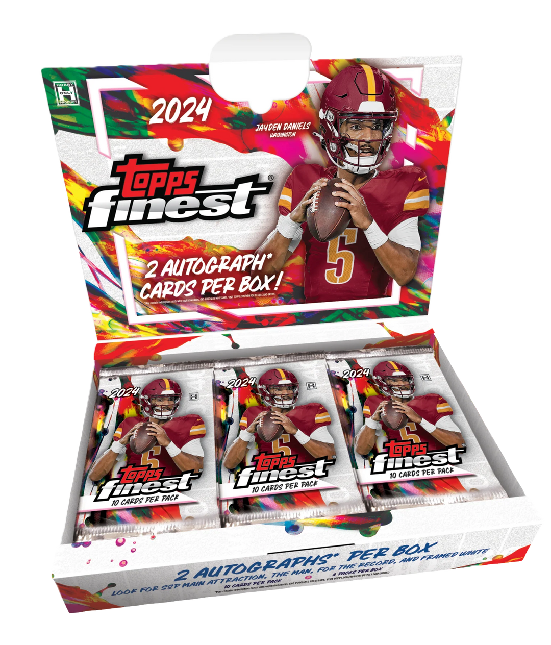 2024 Topps Finest Football Hobby Box