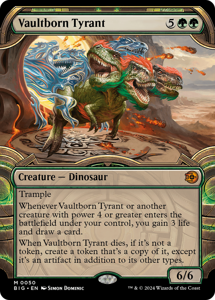 mtg the big score cards Vaultborn Tyrant