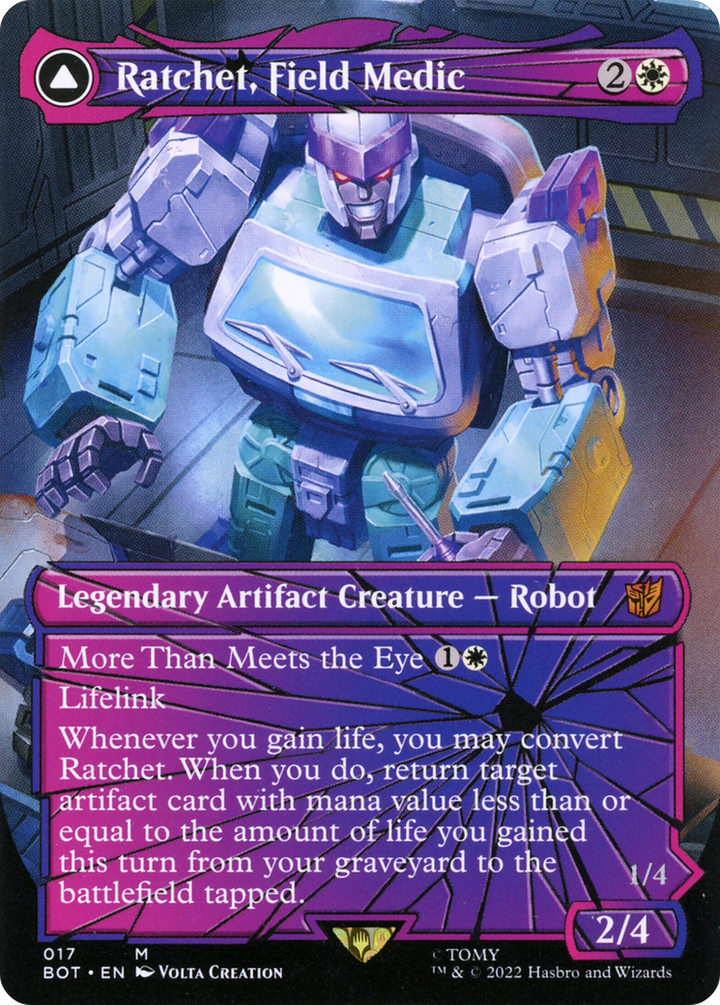 Ratchet, Field Medic (Shattered Glass) - Universes Beyond: Transformers (BOT)