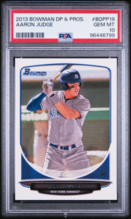 2013 Topps Bowman - Aaron Judge BDPP19 - PSA 10