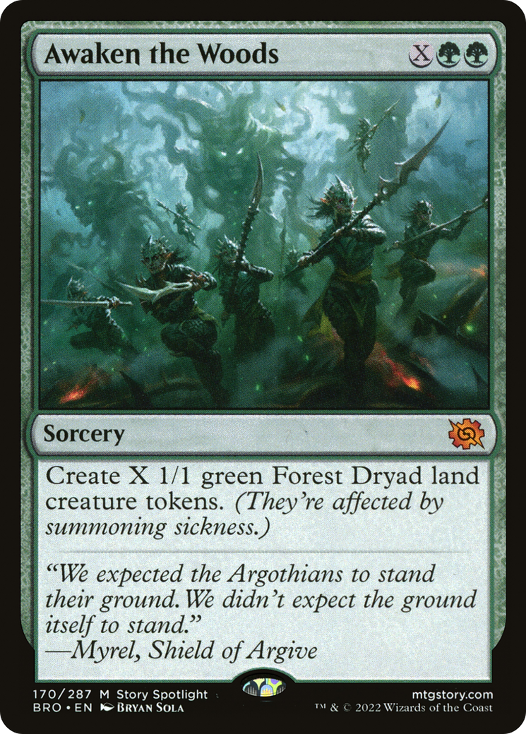 Awaken the Woods - The Brothers' War (BRO)