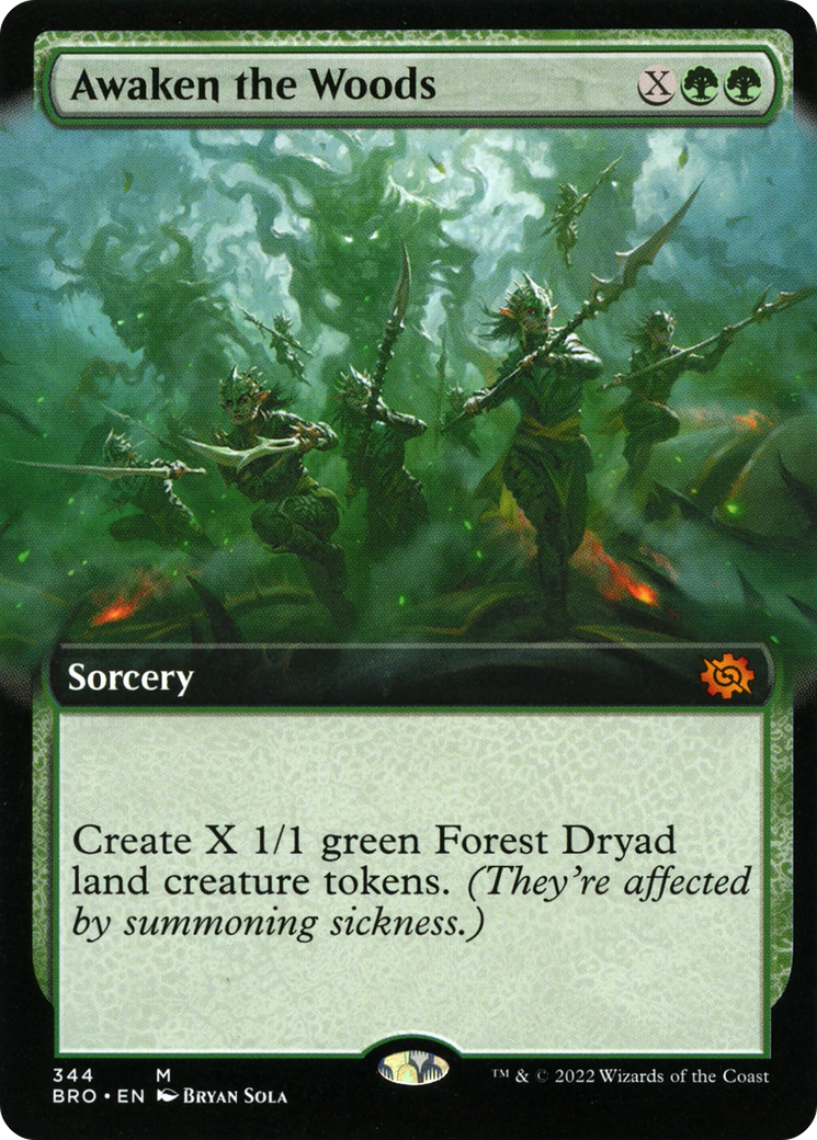 Awaken the Woods (Extended Art) - The Brothers' War (BRO)