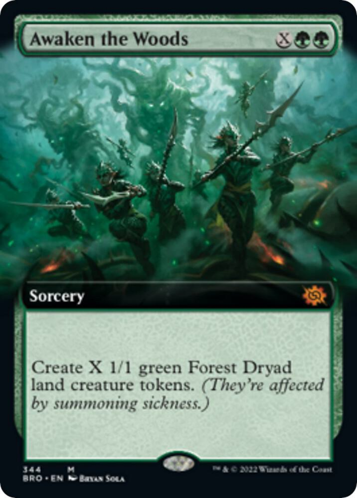 Awaken the Woods (Extended Art) - The Brothers' War (BRO)