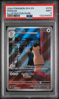 Persian 078/064 Shrouded Fable - Shrouded Fable - 2024 Pokemon - PSA 9