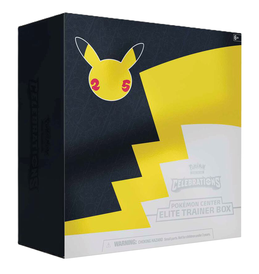 Celebrations Pokemon Center Elite Trainer Box (Exclusive) - Celebrations (CLB)
