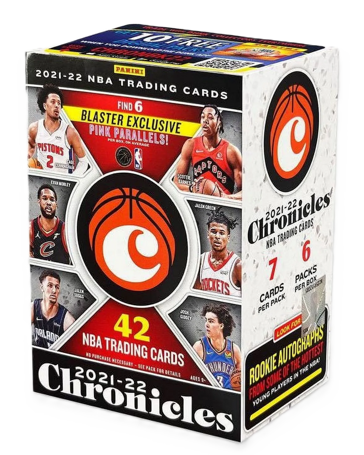2021-22 Panini Chronicles Basketball Blaster Box