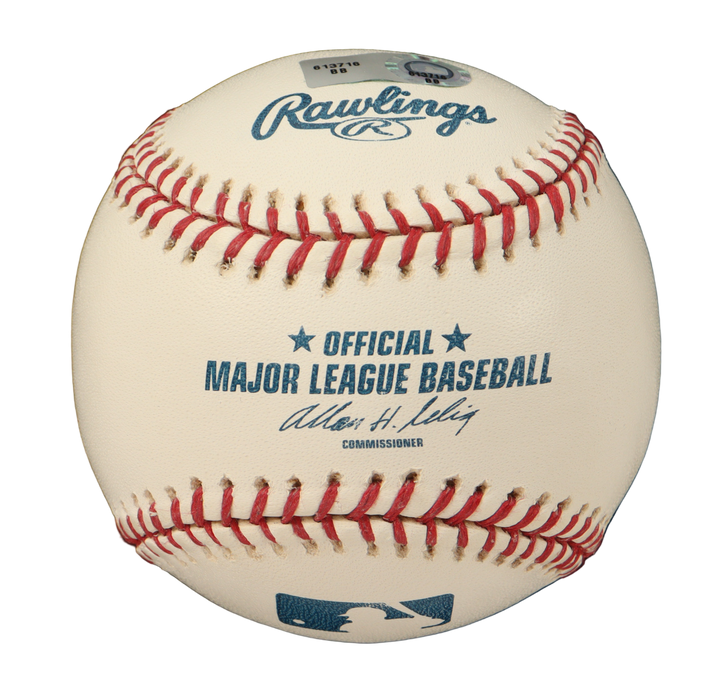 Clayton Kershaw Autographed Signed OML Baseball with Custom Case