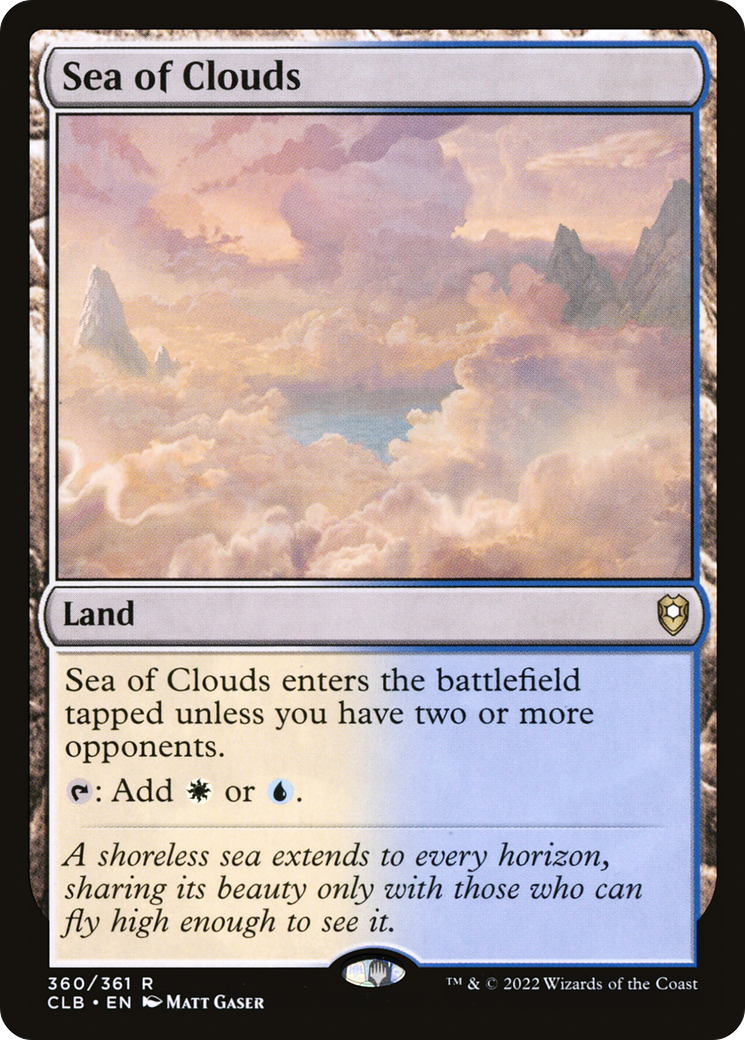 Sea of Clouds - Commander Legends: Battle for Baldur's Gate (CLB)