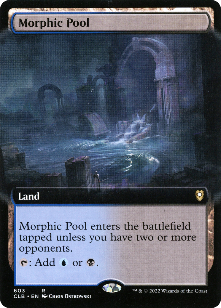 Morphic Pool (Extended Art) - Commander Legends: Battle for Baldur's Gate (CLB)