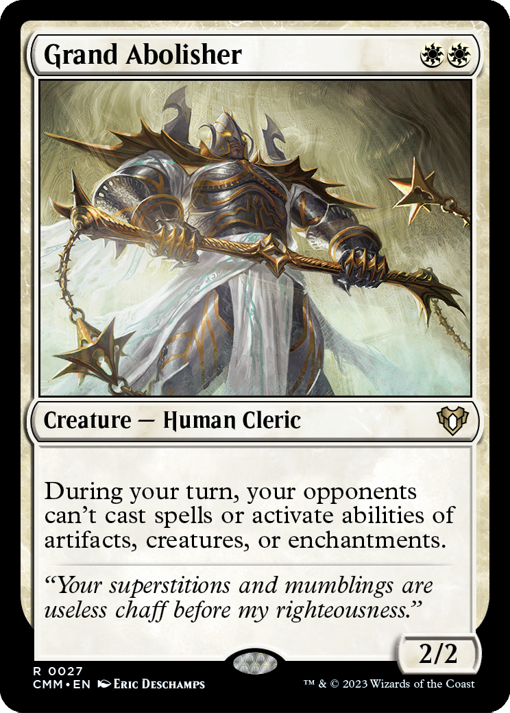 Grand Abolisher - Commander Masters (CMM)