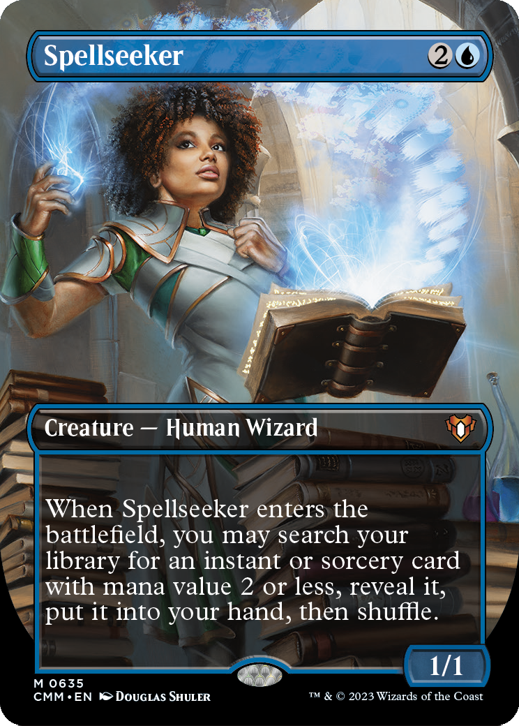 Spellseeker (Borderless) - Commander Masters (CMM)