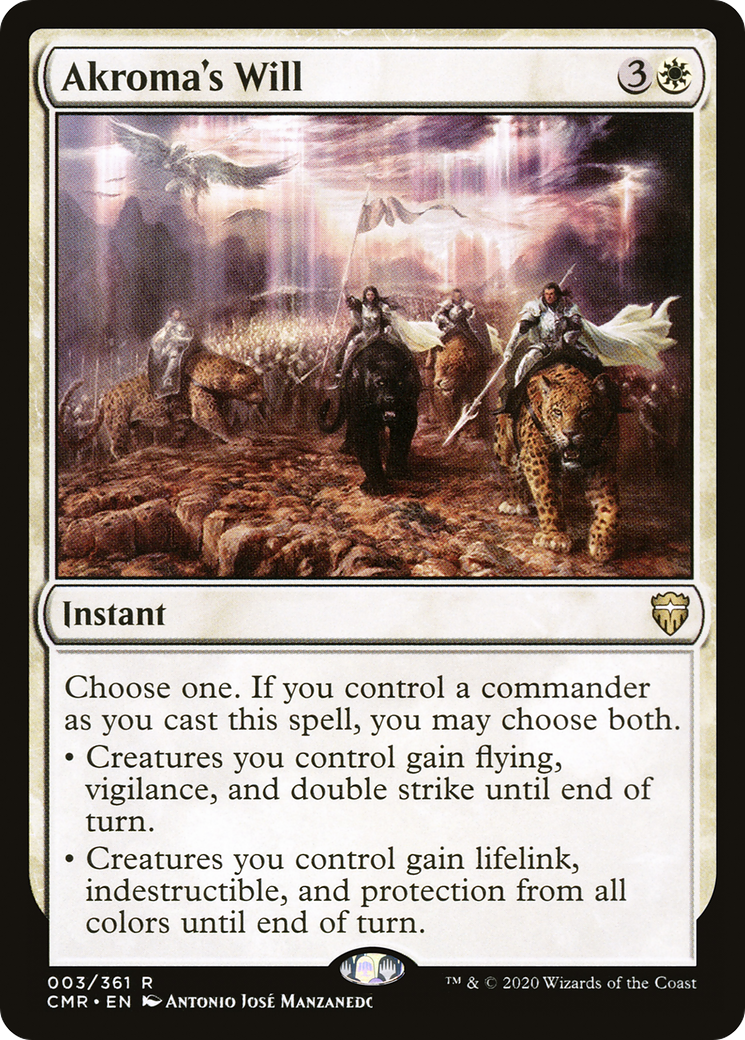 Akroma's Will - Commander Legends (CMR)