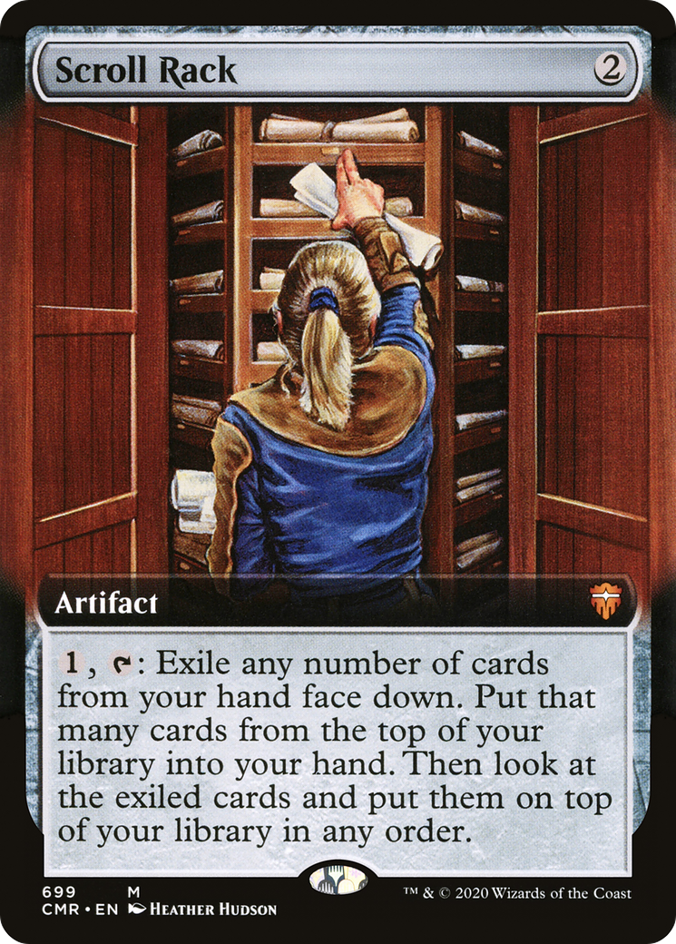 Scroll Rack (Extended Art) - Commander Legends (CMR)