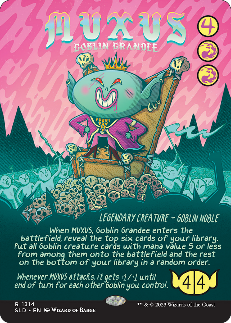 Muxus, Goblin Grandee (Rainbow Foil)