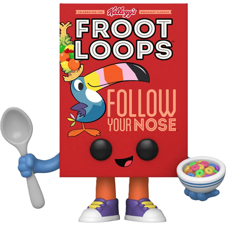 Funko Pop! Kelloggs Froot Loops Cereal Box