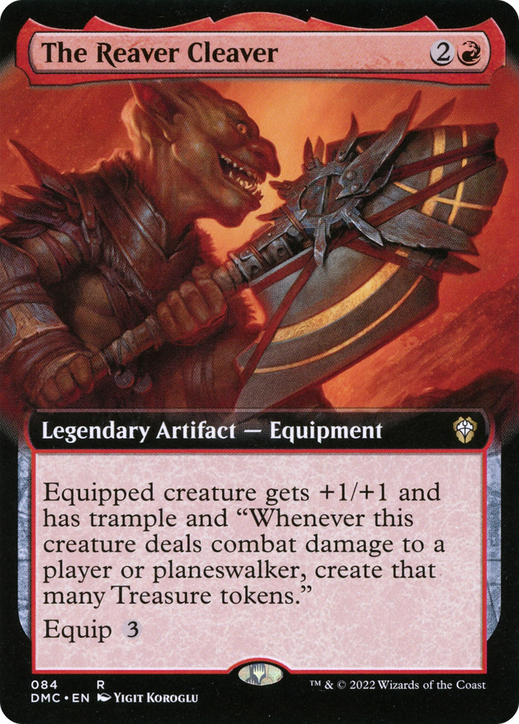 The Reaver Cleaver (Extended Art) - Commander: Dominaria United (DMC)