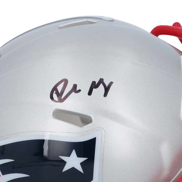 Drake May Autographed Fanatics Authentic Riddell Speed Mini Helmet