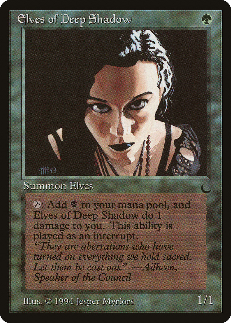 Elves of Deep Shadow - The Dark (DRK)