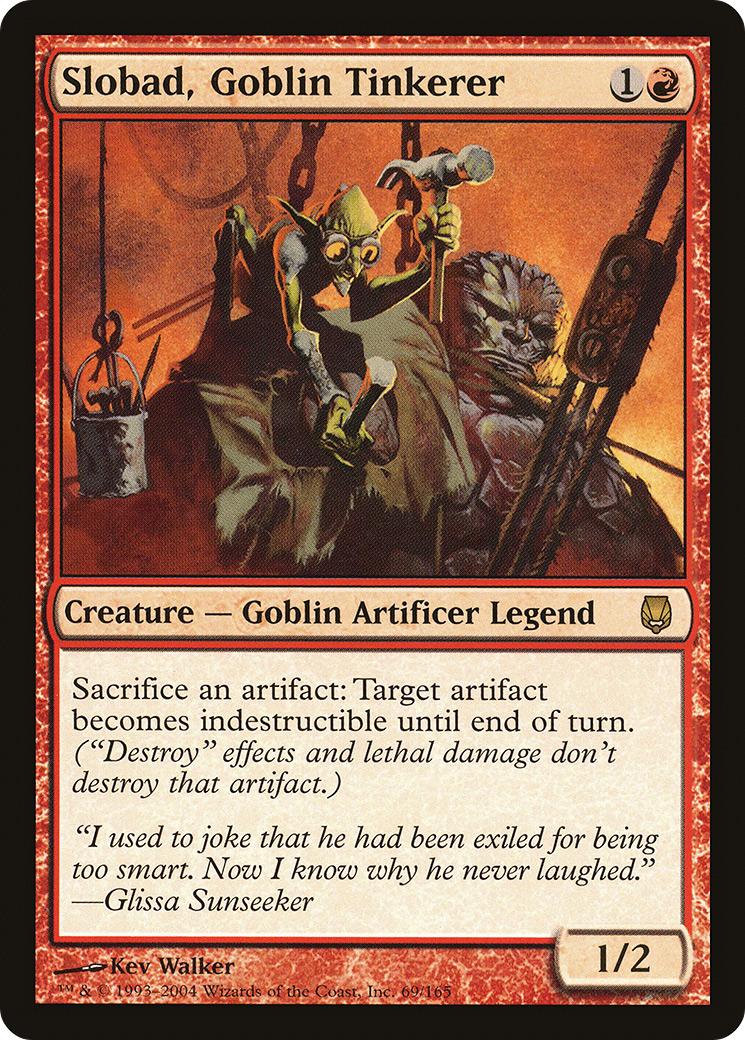 Slobad, Goblin Tinkerer - Darksteel (DST)