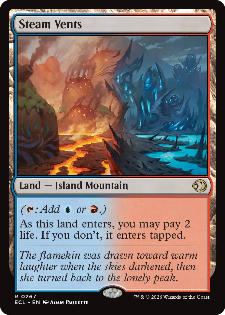 Steam Vents - Lorwyn Eclipsed (ECL)