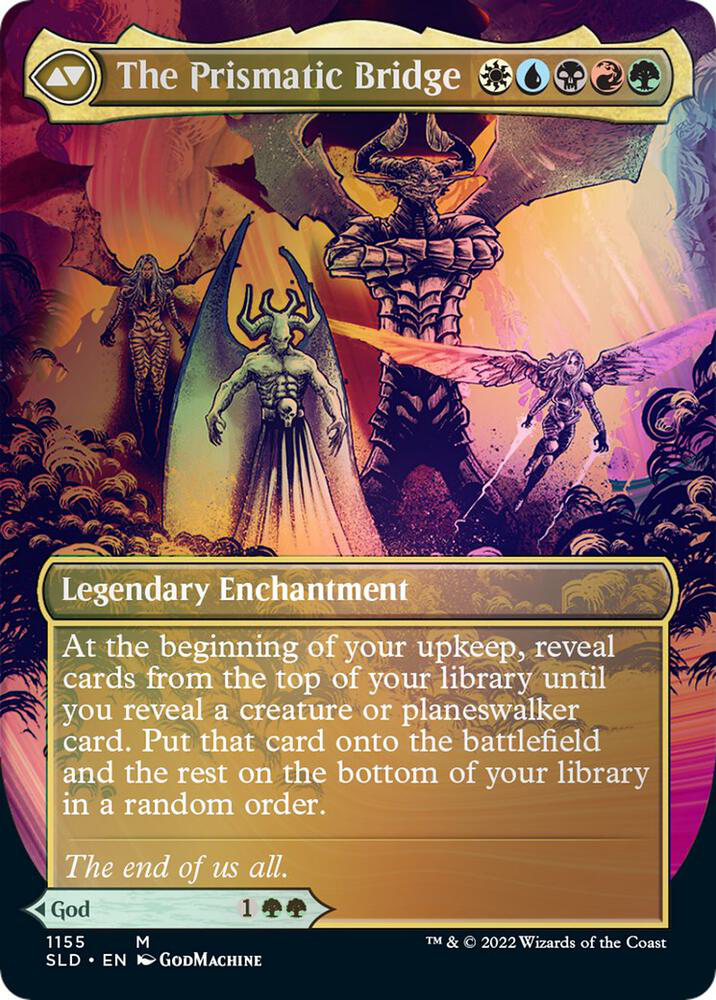 mtg tree cards Esika | God of the | Secret Lair Drop Series (SLD) | Magic: The Gathering Style:Set of 2 FRA II — Destroy target MTG - Is it