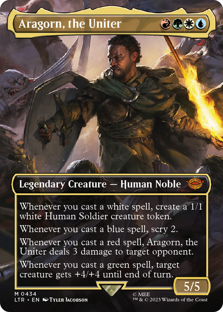 Aragorn, the Uniter (Borderless)