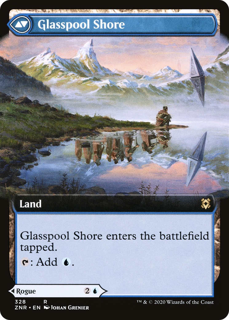 Glasspool Mimic (Extended Art) (Back)