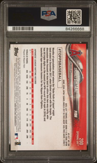 2018 Topps Opening Day - Shohei Ohtani 200 - PSA 10