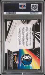 2021 Prizm Basketball - Luka Doncic 27 - Prizmatic Fast Break - PSA 10