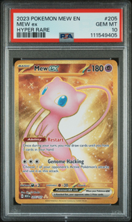 Mew ex 205/165 Scarlet & Violet 151 - 2023 Pokemon - PSA 10