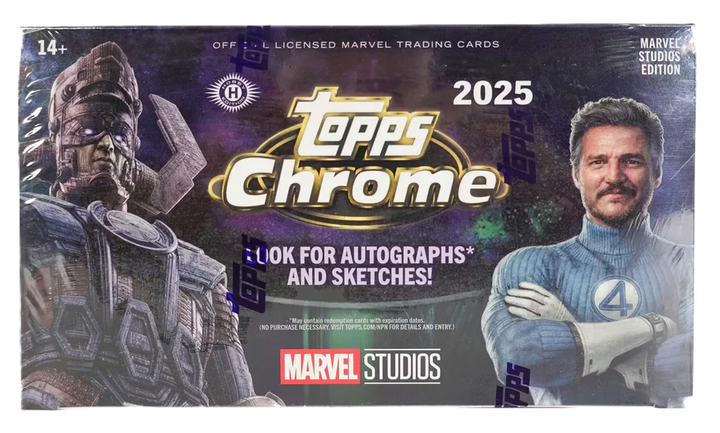 2025 Topps Chrome Marvel Studios Hobby Box