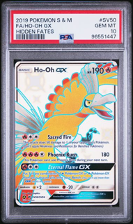 Ho-Oh GX SV50/SV94 Hidden Fates - 2019 Pokemon - PSA 10