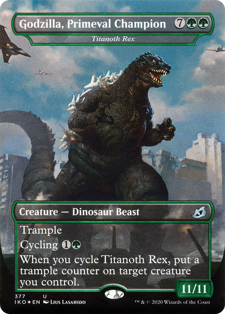 Godzilla, Primeval Champion - Titanoth Rex - Ikoria: Lair of Behemoths (IKO)