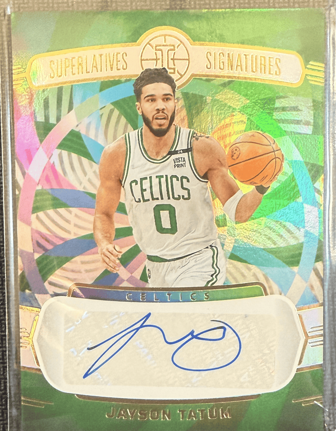 2021-22 Panini Illusions Jayson Tatum Autograph #SS-JYT